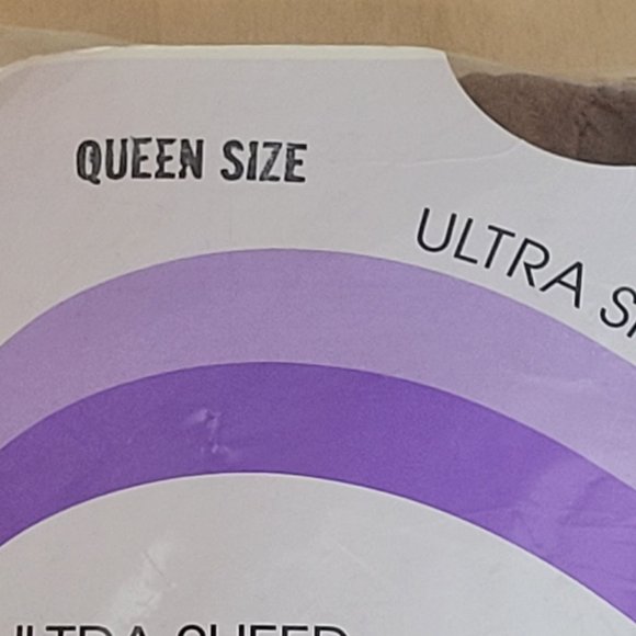 Vintage Nylons Panty Hose Queen Size Comfort Care Ultra Sheer Support - Picture 2 of 7